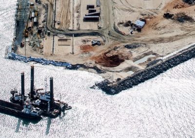 Technical Support in the civil works of the Lóme Container Terminal, Port of Lóme (Togo)