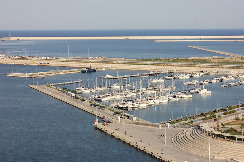 Proyecto Básico de adecuación de nuevo uso en el Muelle-Dique y Pantalán 1 de la Marina Real Juan Carlos I, Puerto de Valencia