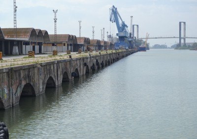 Proyecto Constructivo de rehabilitación del muelle de Tablada, Puerto de Sevilla