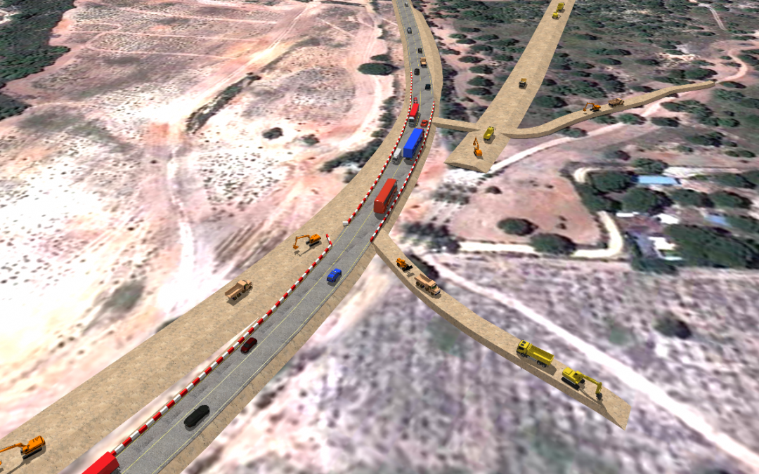 Detour of the Beas and Trigueros towns in the road N-435, from the K.P. 205,8 until the 218,8 (2011)