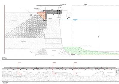 Proyecto de la adecuación de la viga cantil del muelle 11, Puerto de Alicante